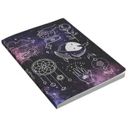 Doodle de astrología con impresión de galaxia Cuaderno de tapa dura