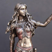 Morrigan La Diosa Celta de la Batalla Escultura de Resina de Bronce