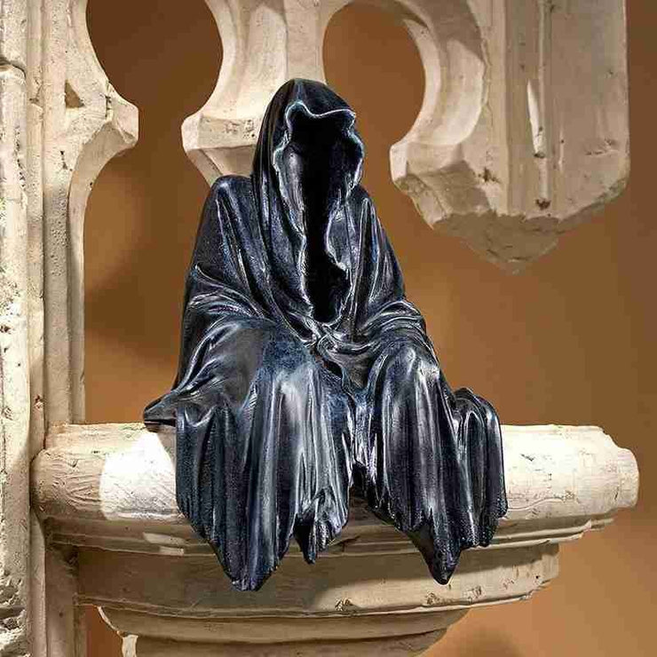 Estatua de niñera de estante Wraith de resina Reaping Solace