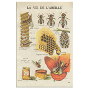 "La Vie De L'Abeille" (The Life of the Bee) Rectangle Canvas Wrap