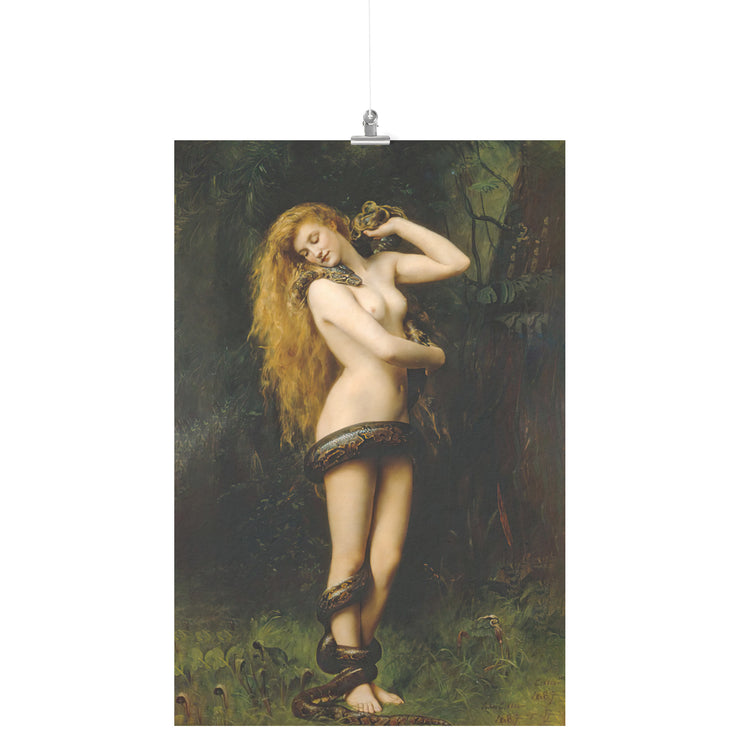 "Lilith" de John Collier Matte Poster
