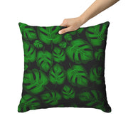 "Monstera Madness" Coussin