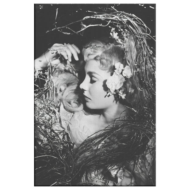"Ophelia" from Laurence Olivier's "Hamlet" Rectangle Canvas Wrap