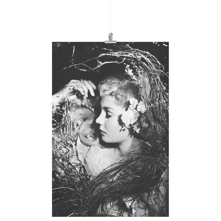 "Ophélie" de l'affiche mate "Hamlet" de Laurence Olivier