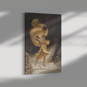"Orfeo regresando de las sombras" de William Blake Richmond Rectángulo Lienzo Envuelto