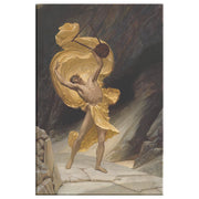 "Orfeo regresando de las sombras" de William Blake Richmond Rectángulo Lienzo Envuelto