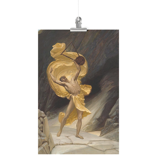 "Orphée revenant des ombres" par William Blake Richmond Matte Poster