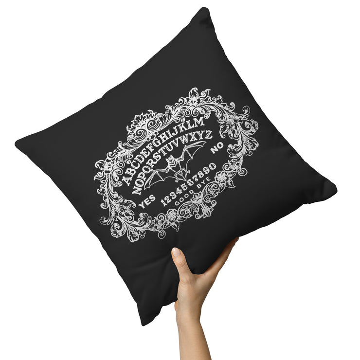 "Ouija Talking Spirit Board" Decorative Throw Pillow