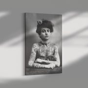 Enveloppe de toile rectangulaire « Portrait de Maud Wagner »