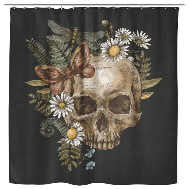 "Return to Nature" Cloth Shower Curtain
