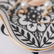 Hamsa Hand Ceramic Jewelry Valet Dish