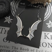 Delight in the Night Bat Wings Necklace