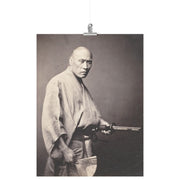 "Samurai, Yokohama" Photograph by Felice Beato Matte Poster
