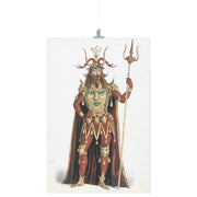 "The Devil" Vintage Costume Design by Paul Henrion Matte Poster