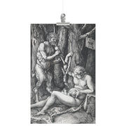"The Satyr Family" by Albrecht Dürer Matte Poster