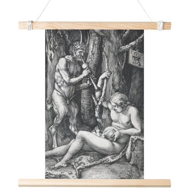 "La famille des satyres" d'Albrecht Dürer Matte Poster