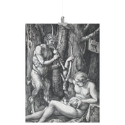 "La famille des satyres" d'Albrecht Dürer Matte Poster