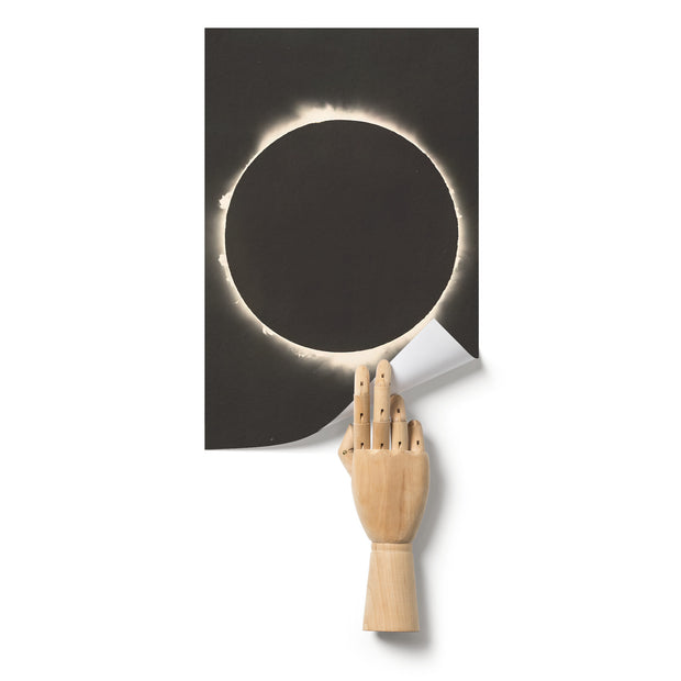 "1927 Solar Eclipse Photograph" Matte Poster