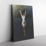 "La mujer murciélago" de Albert Joseph Pénot Envoltura de lienzo rectangular