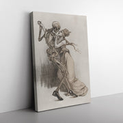 "El tango alemán" de Louis Raemaekers Rectángulo Envoltura de lona