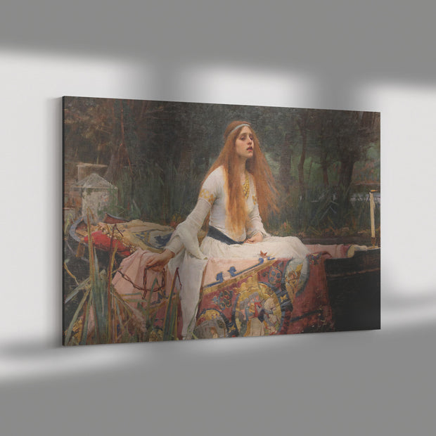 "The Lady of Shalott" by John William Waterhouse Rectangle Canvas Wrap