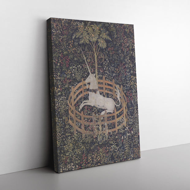 "The Unicorn is in Captivity" Rectangle Canvas Wrap