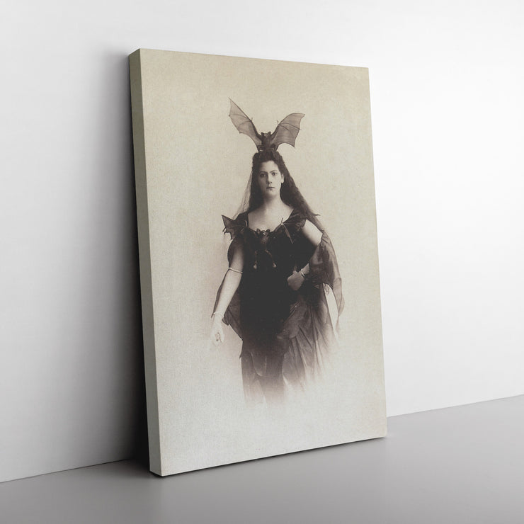 Envoltura de lienzo rectangular "La reina vampiro" de Atelier Adele