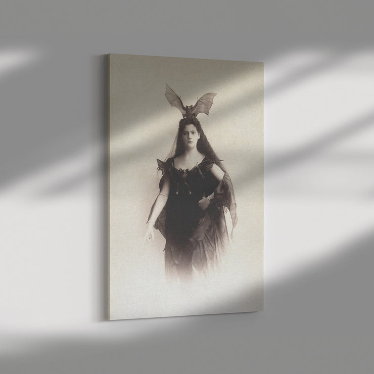 Envoltura de lienzo rectangular "La reina vampiro" de Atelier Adele