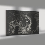 Enveloppe de toile rectangulaire « La sorcière (pièce de nuit) »