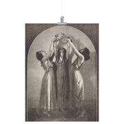 "Trío de mujeres bailando" de Helen Moller Matte Poster