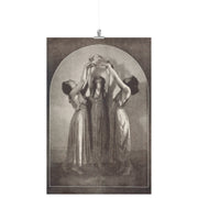 "Trio de femmes dansant" par Helen Moller Matte Poster