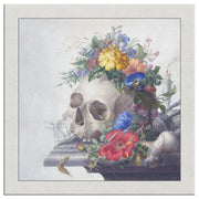 "Vanitas Nature Morte" par Herman Henstenburgh Carré Toile Wrap