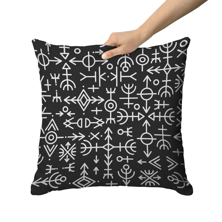 "Viking Talisman" Throw Pillow