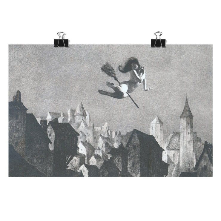 "Flight of Fancy" by William Mortensen Matte Poster
