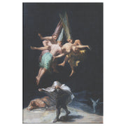 Envoltura de lienzo rectangular "Vuelo de Brujas" de Francisco Goya