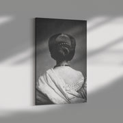"Femme vue de dos" par Vicomte Marismas Toile rectangulaire