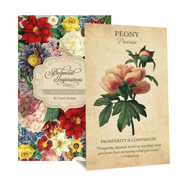 Botanical Inspirations Tarot Card Deck & Book by Lynn Araujo