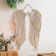 Angel Wings Macramé Wall Hanging