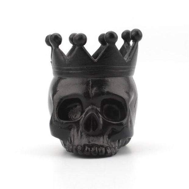 Crown Skull Mini Candle Holder